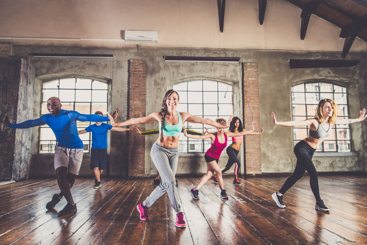 Zumba derslerimiz